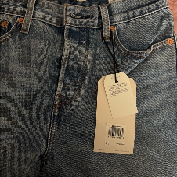 Levi's High Rise Blue Jeans - Picture 2 of 4